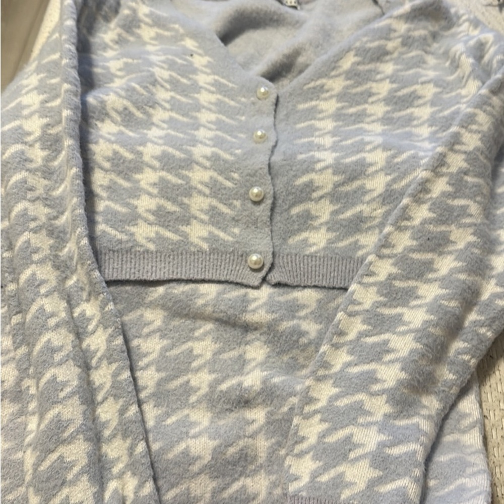 A two piece sweater set